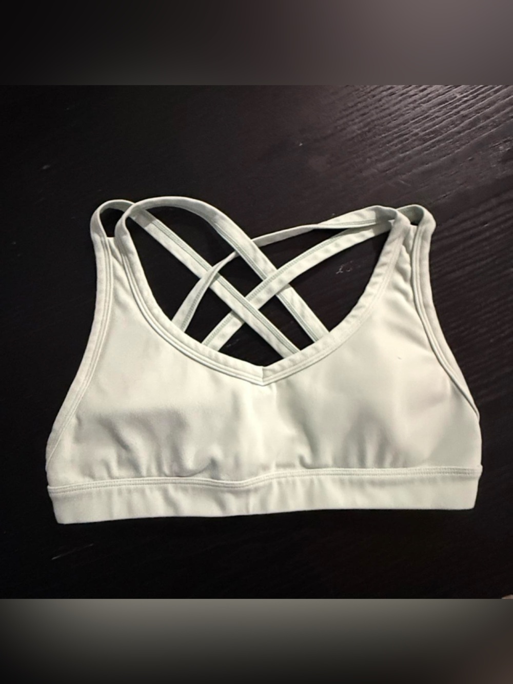 YoungLA Strappy Crossback Sports Bra - Mint Green